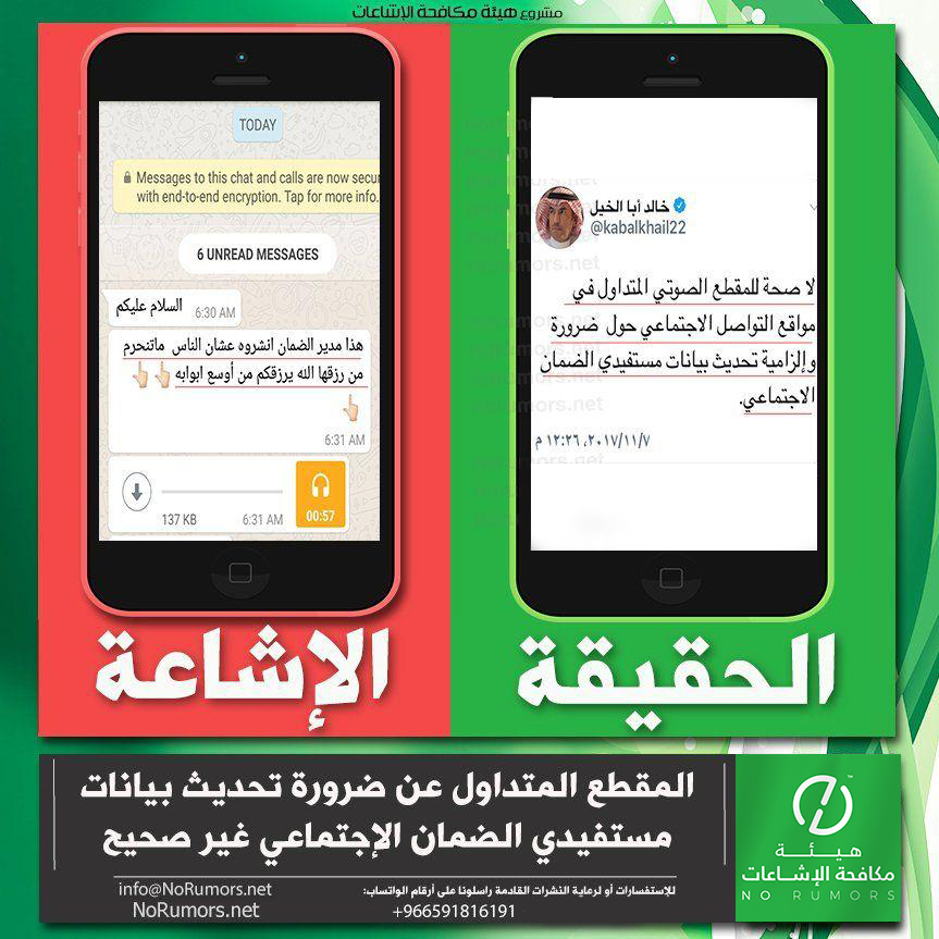 حقيقة ضرورة تحديث بيانات مستفيدي الضمان الاجتماعي
